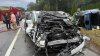 Driver extricated from vehicle after fiery crash in Preston, firefighters say
