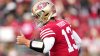 49ers' Brock Purdy becomes NFL's all-time leader in career passer rating