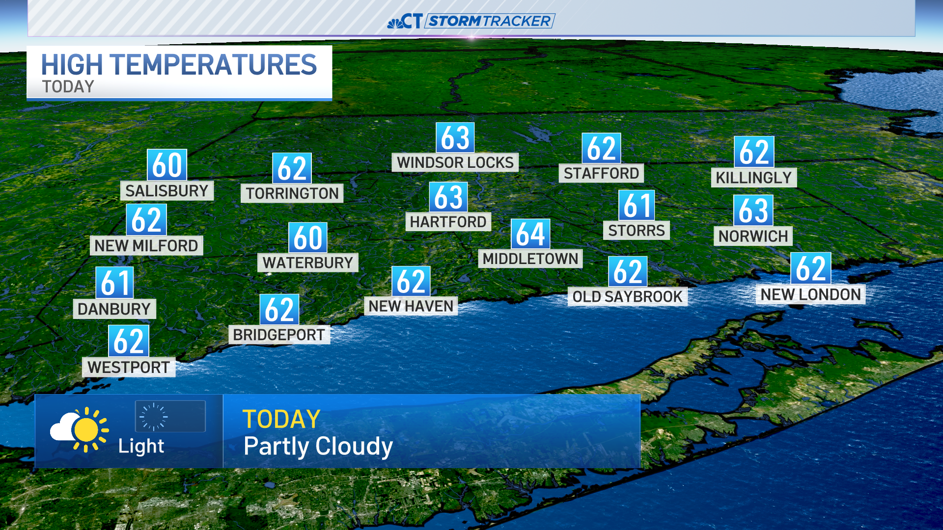 A few clouds on Saturday, beautiful weekend on tap – NBC Connecticut
