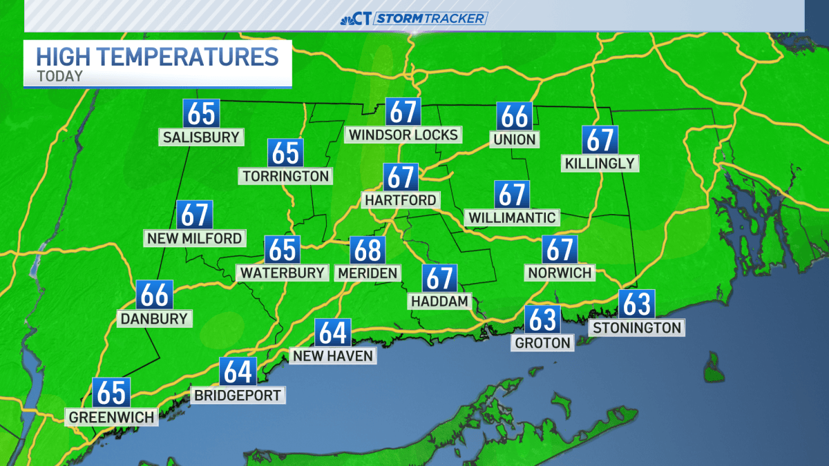 Sunny and 60s for Sunday, briefly warmer to start the workweek