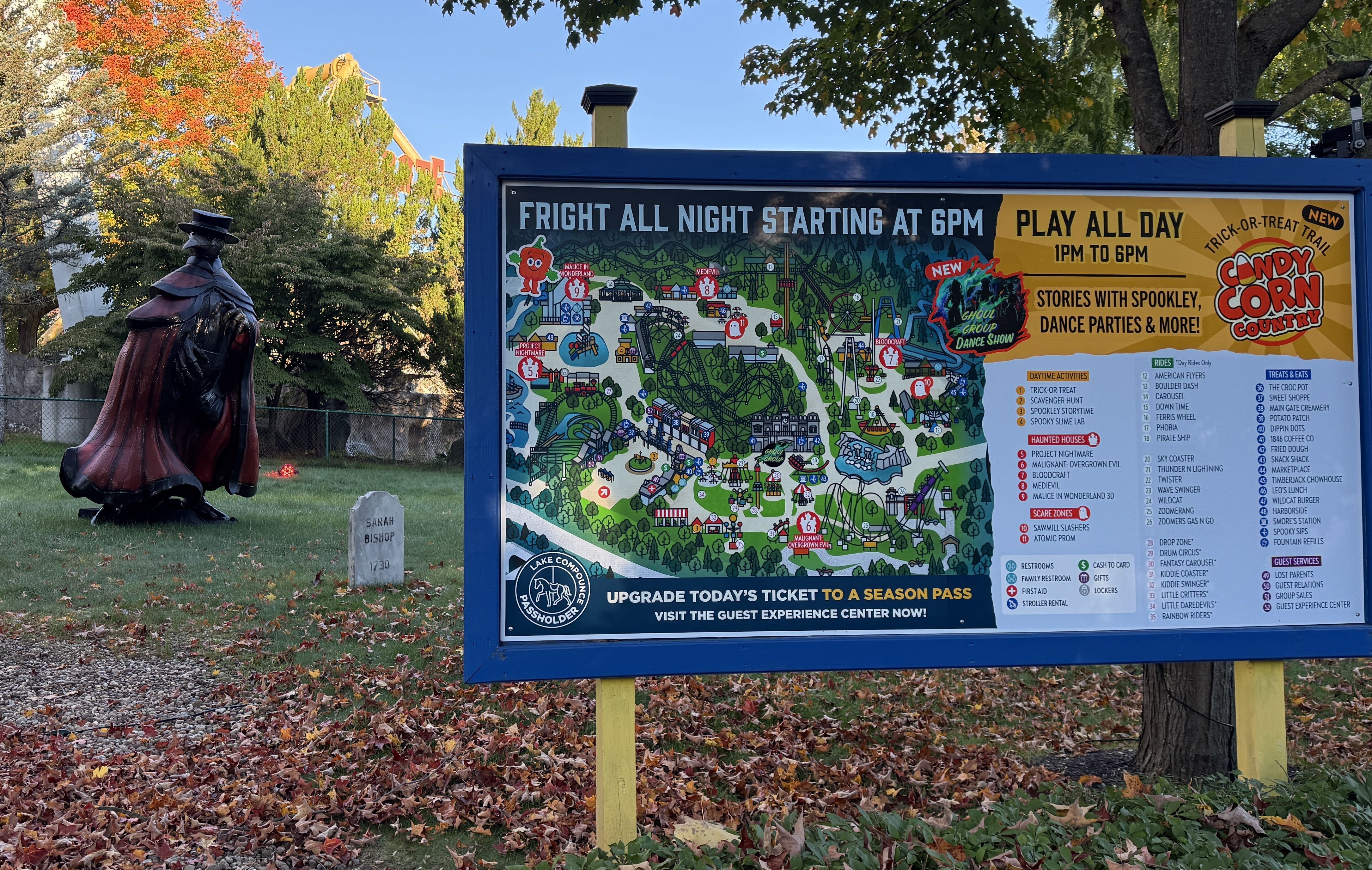 Lake Compounce offers family fun by day and Halloween scares by night at Phantom Fall Fest
