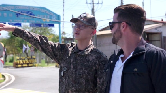 Johnny Bananas Visits the North Korean Border