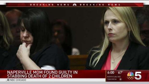 Naperville Woman Found Guilty of 2012 'Black Shadow' Slayings of 2 Children