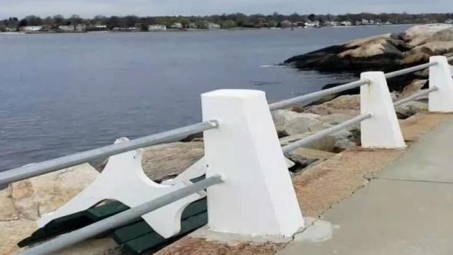 Police Investigating After Benches Vandalized At Beach In