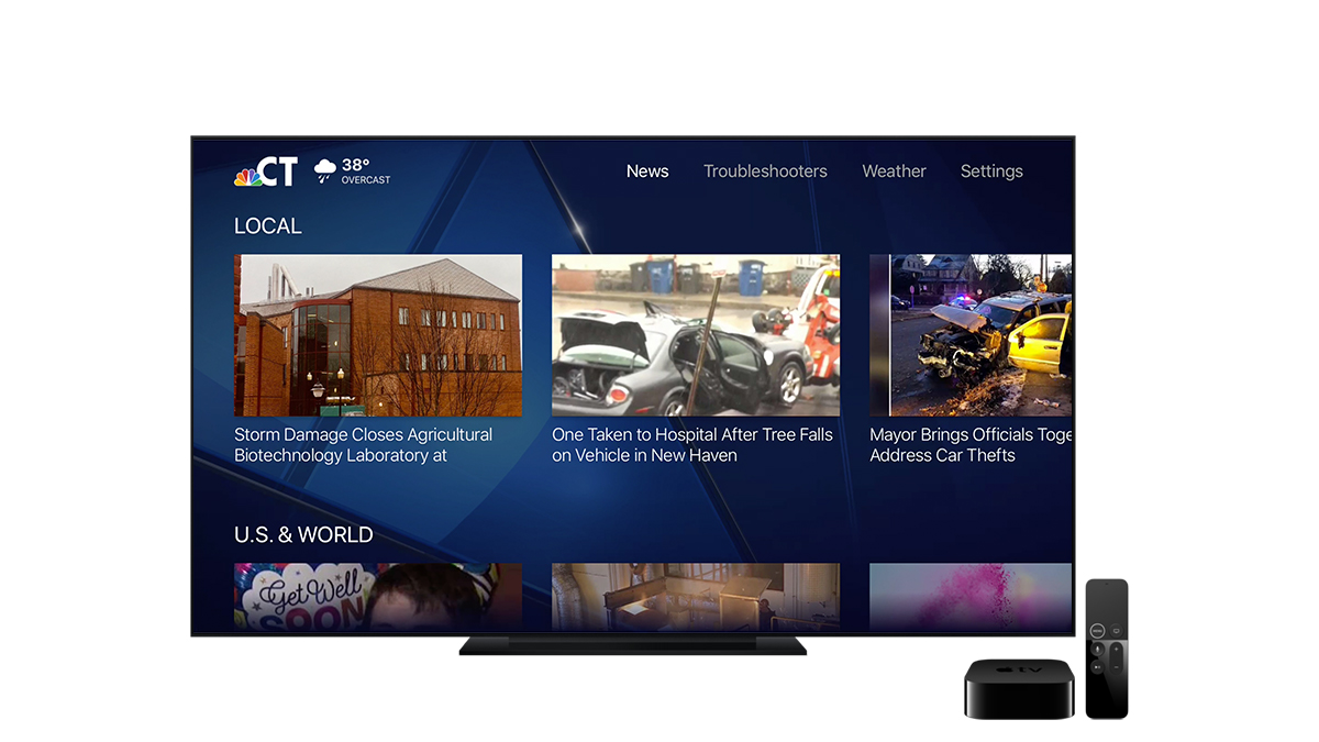 Get NBC Connecticut on Your Apple TV