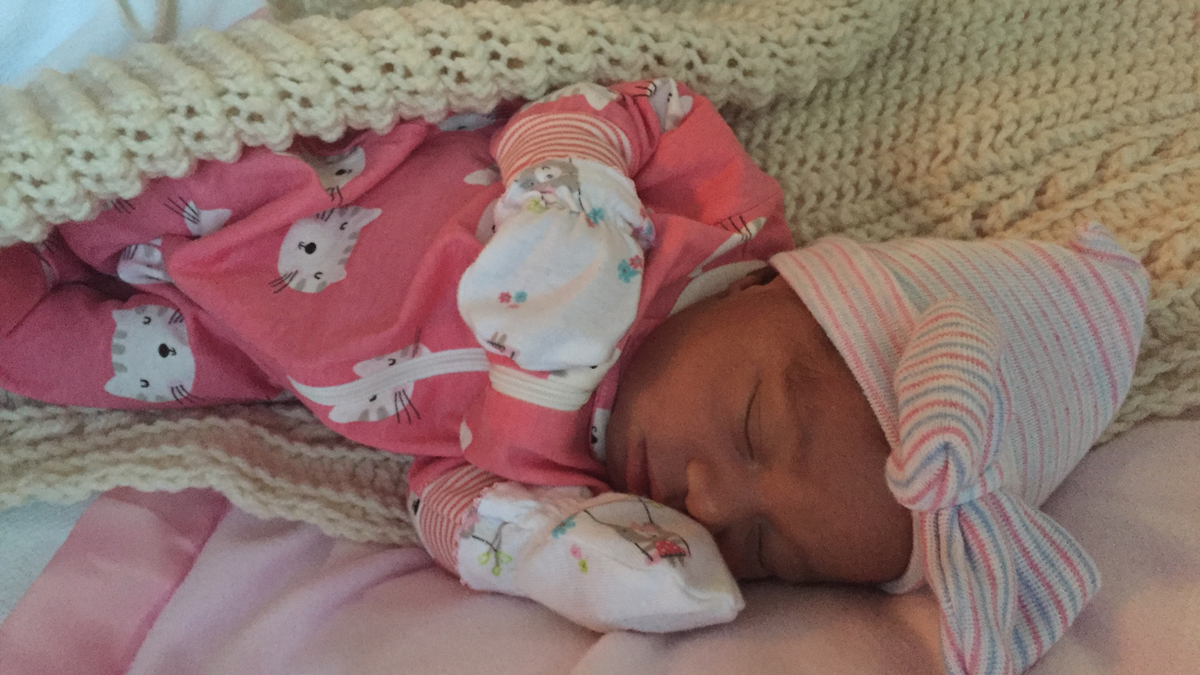 Seniors Knit Blankets for Newborns at St. Francis Hospital