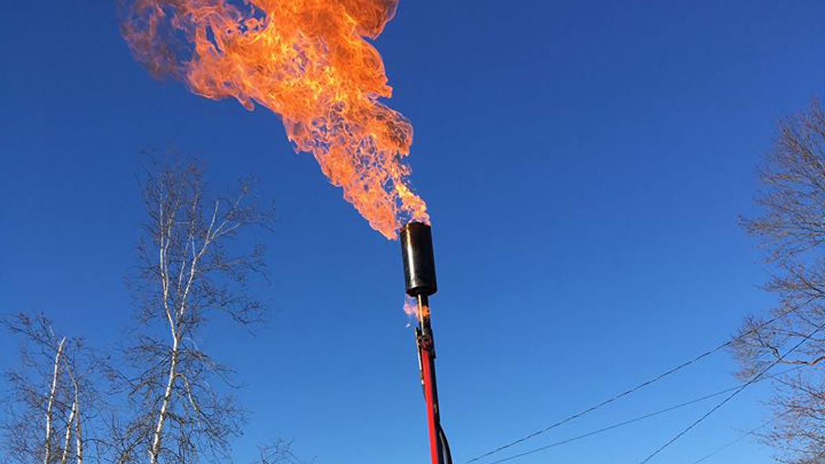 Crews Respond to Leak at Large Propane Tank in Branford