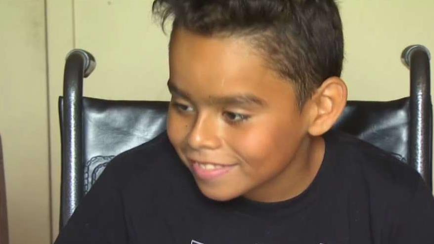 11-Year-Old Struck By Falling Tree Speaks About Ordeal