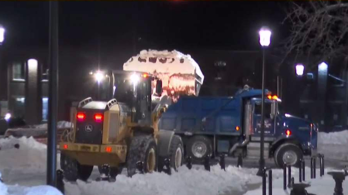 Canton DPW Finishes Cleanup From Thursday Storm