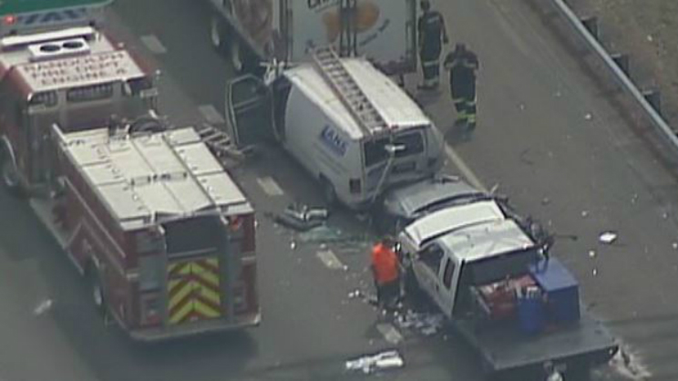 Crews Rescue Driver After Car Crashes into Canton Stream