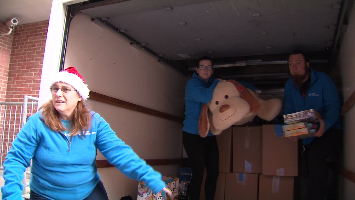 State Troopers Deliver Holiday Cheer to CCMC Patients