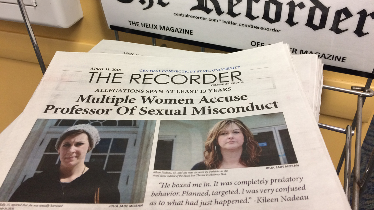 Former CCSU Student Alleges Harassment by Professor