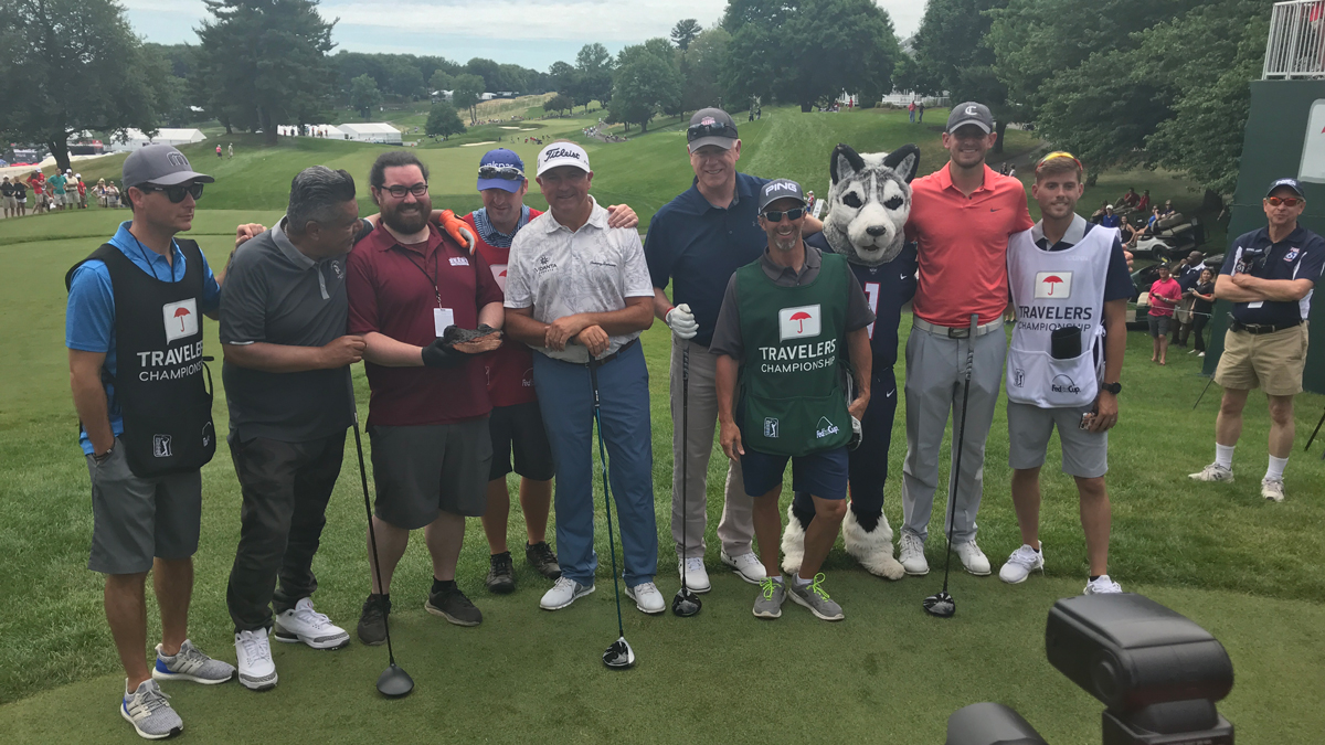 Fun, Familiar Faces at Travelers Celebrity Pro-Am Day