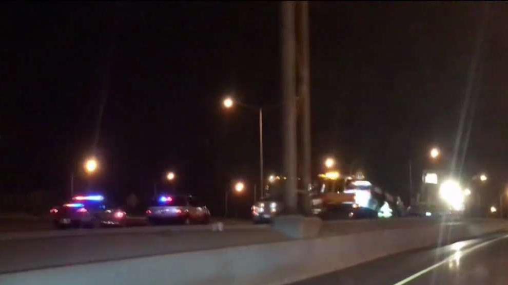 Crash Closed Interstate 84 in East Hartford Overnight