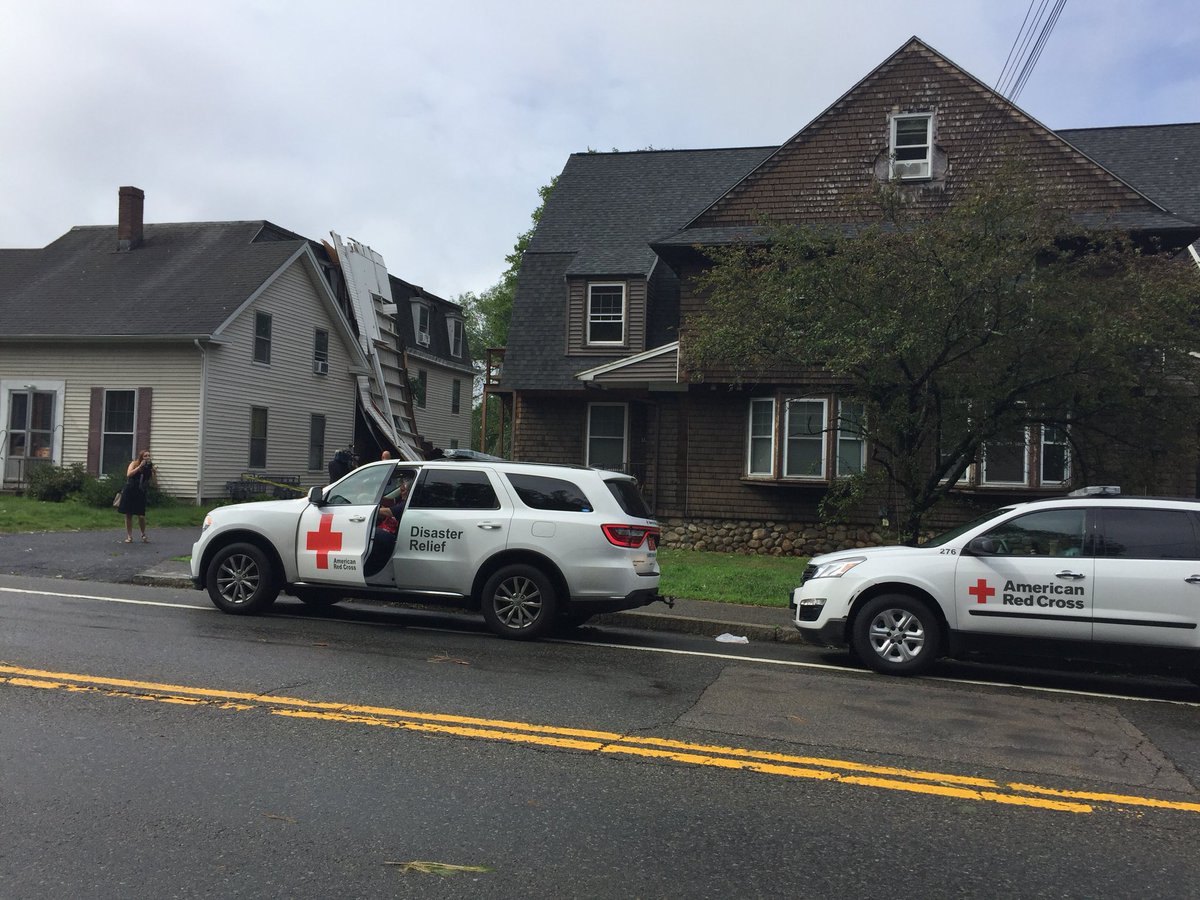 Trees Damaged, Porch Destroyed After Possible Tornadoes