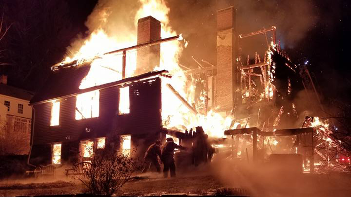 East Hampton Home Destroyed by Fire