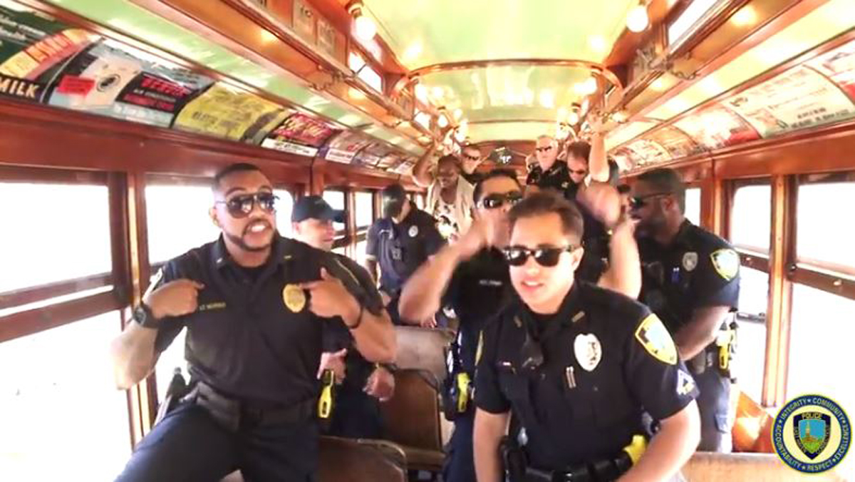 East Haven Police Take on Lip Sync Challenge