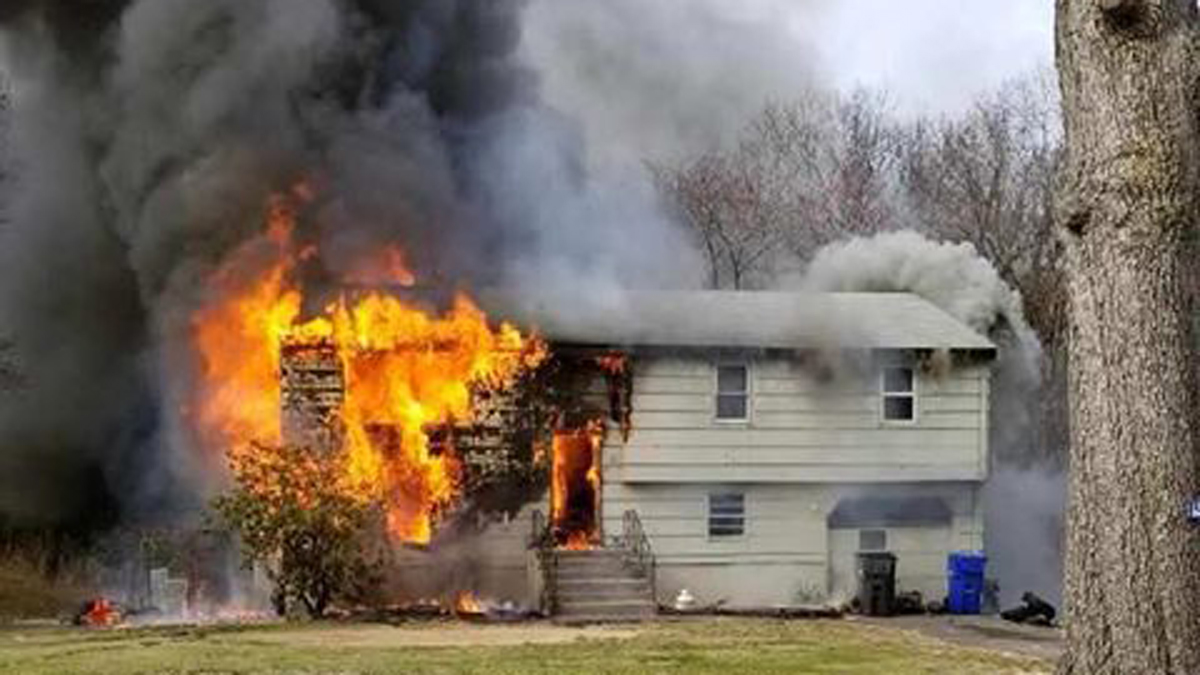 Crews Respond to House Fire on Abbe Road in East Windsor