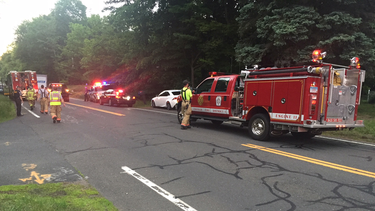 Road Closed After Serious Crash in Enfield