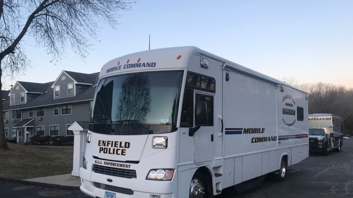 Enfield Police Search for Injured Person After Blood Found