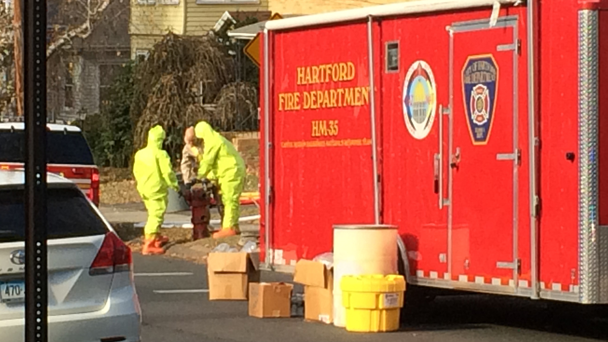 Suspected Overdose Prompts Hazmat Response in Hartford