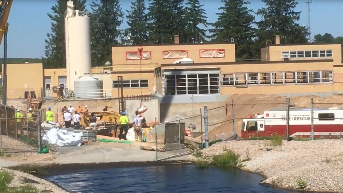 Person Injured After Fall at Groton Sewage Treatment Plant
