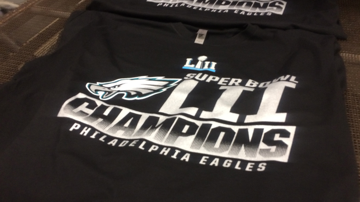 Guilford Company Prints Official Super Bowl T-Shirts