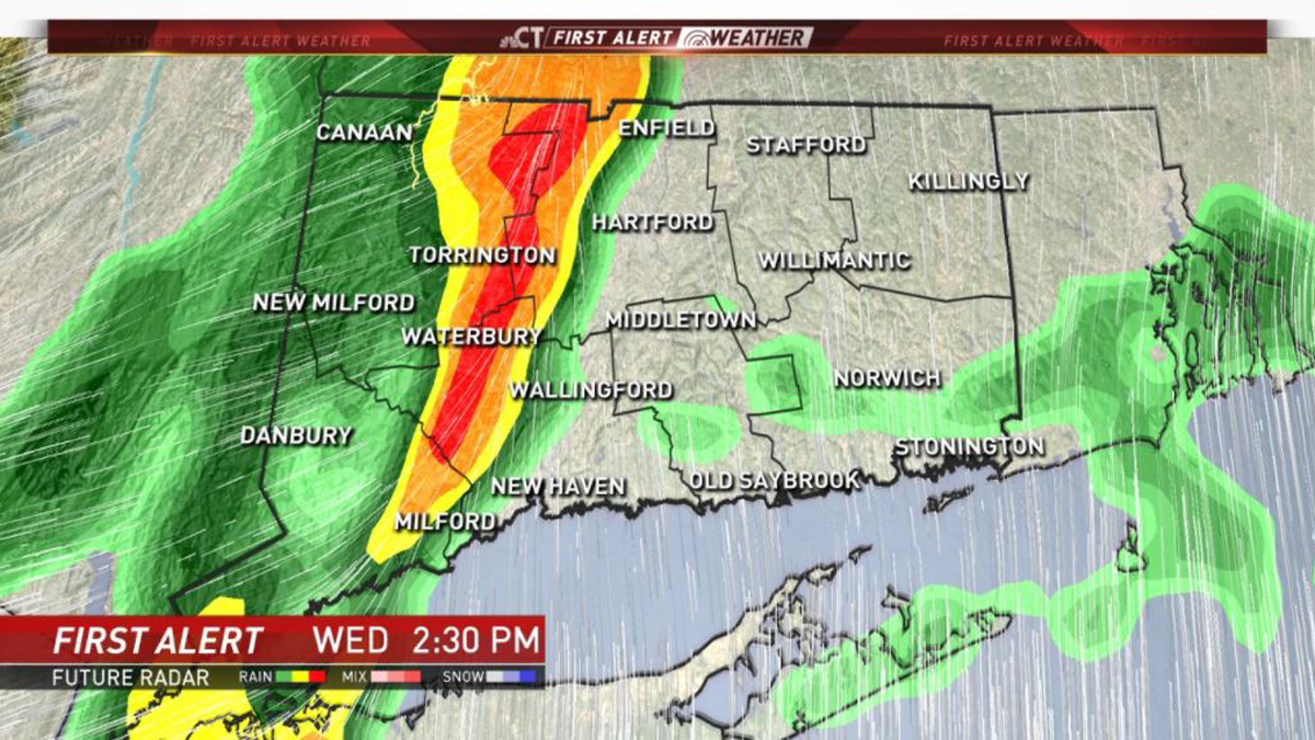 FIRST ALERT: Wind and Thunderstorms Move Through Today