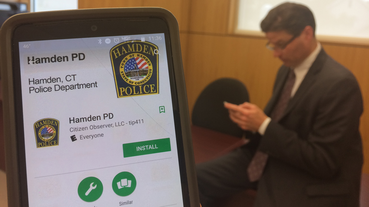 Hamden Police Launch Crime Fighting App
