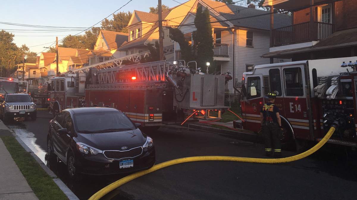 6 Displaced After Hartford House Fire