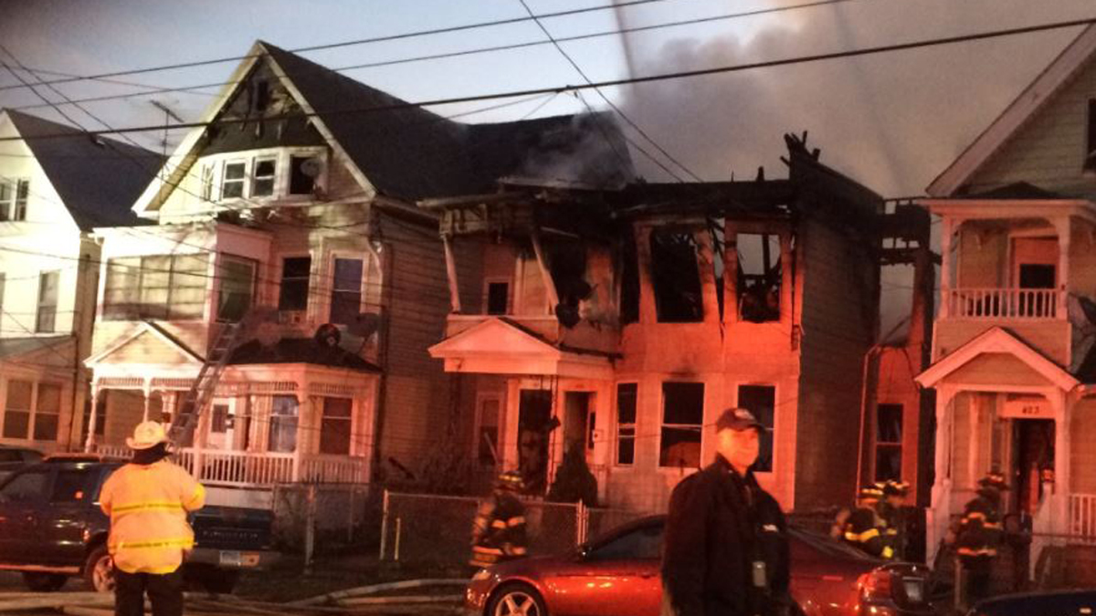 2 Firefighters Injured Battling House Fire in New Haven