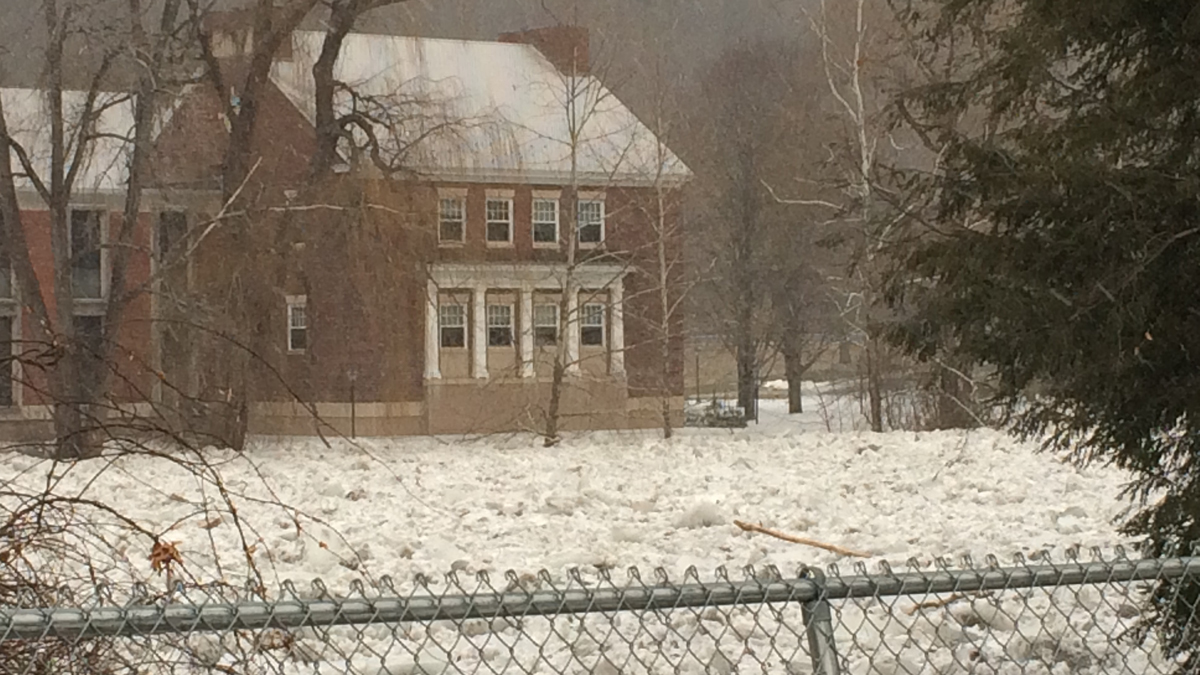 All Eyes on the River: Kent Waiting Out Ice Jam Flooding