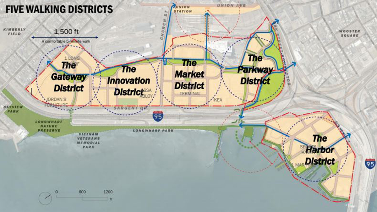 Firm Unveils Proposal to Redevelop New Haven’s Long Wharf