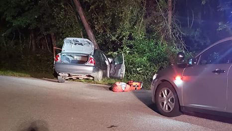 LifeStar Responds to Early Morning Crash in Lebanon