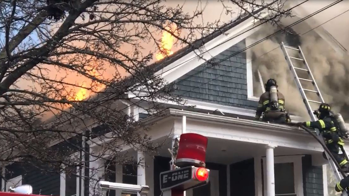 Fire Rips Through Multi-Family Home in Meriden