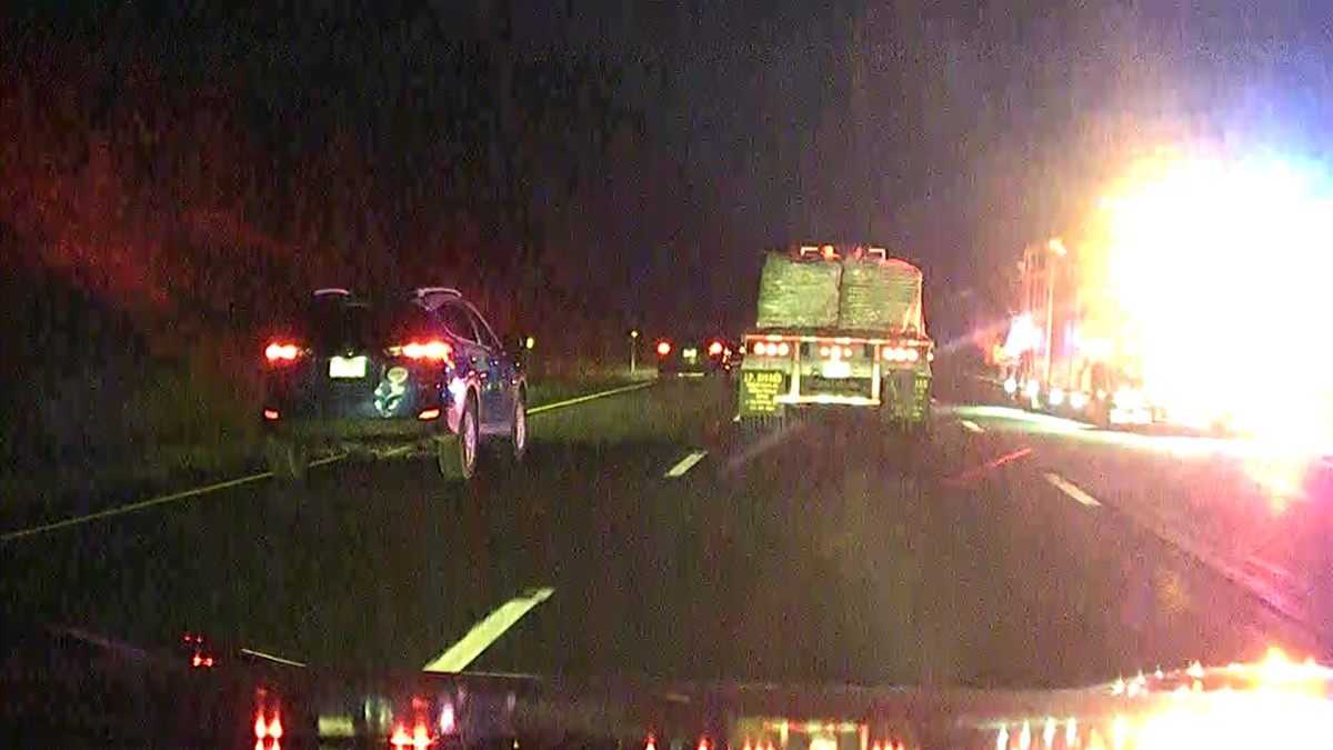 Lane Closures on I-91S in Middletown After Truck Crash