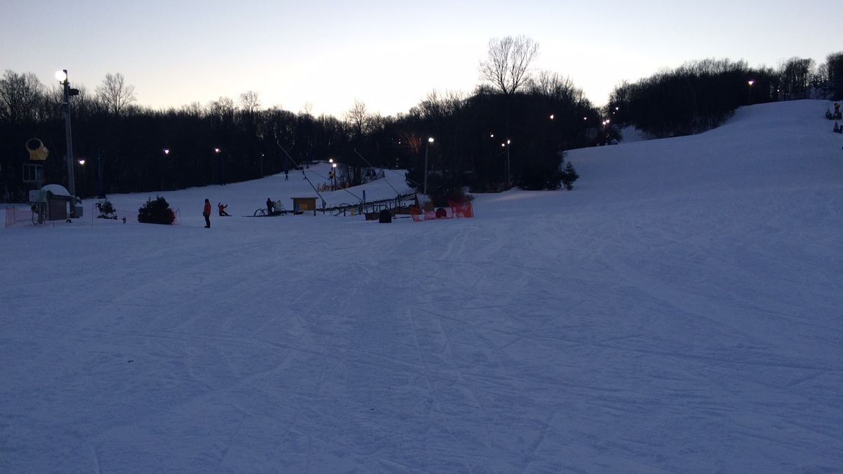 Skiers and Snowboarders Brave Harsh Wind Chills