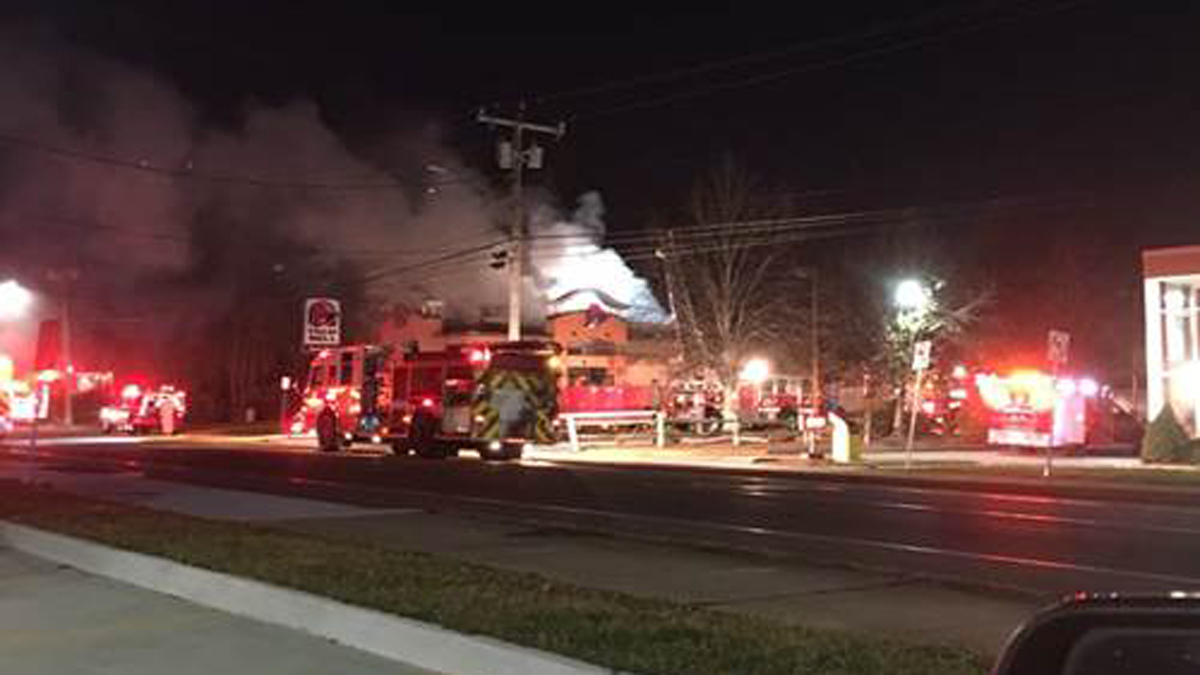 Crews Knock Down Fire at New London Taco Bell
