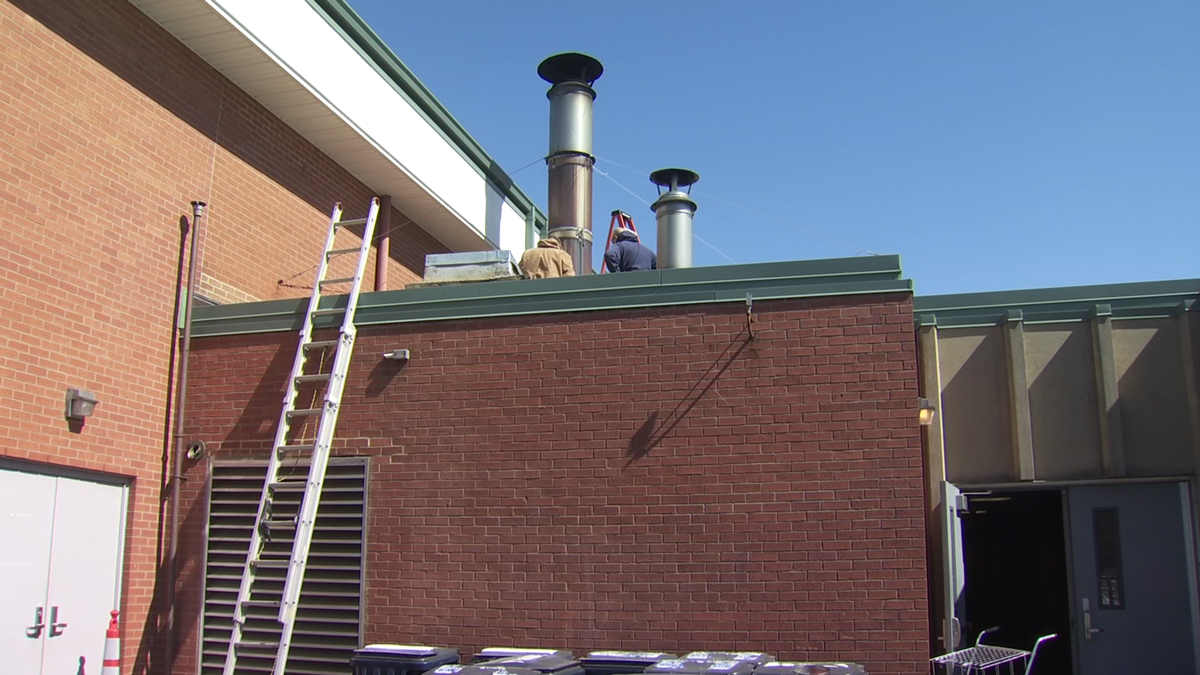 Fire Damages North Branford Elementary School