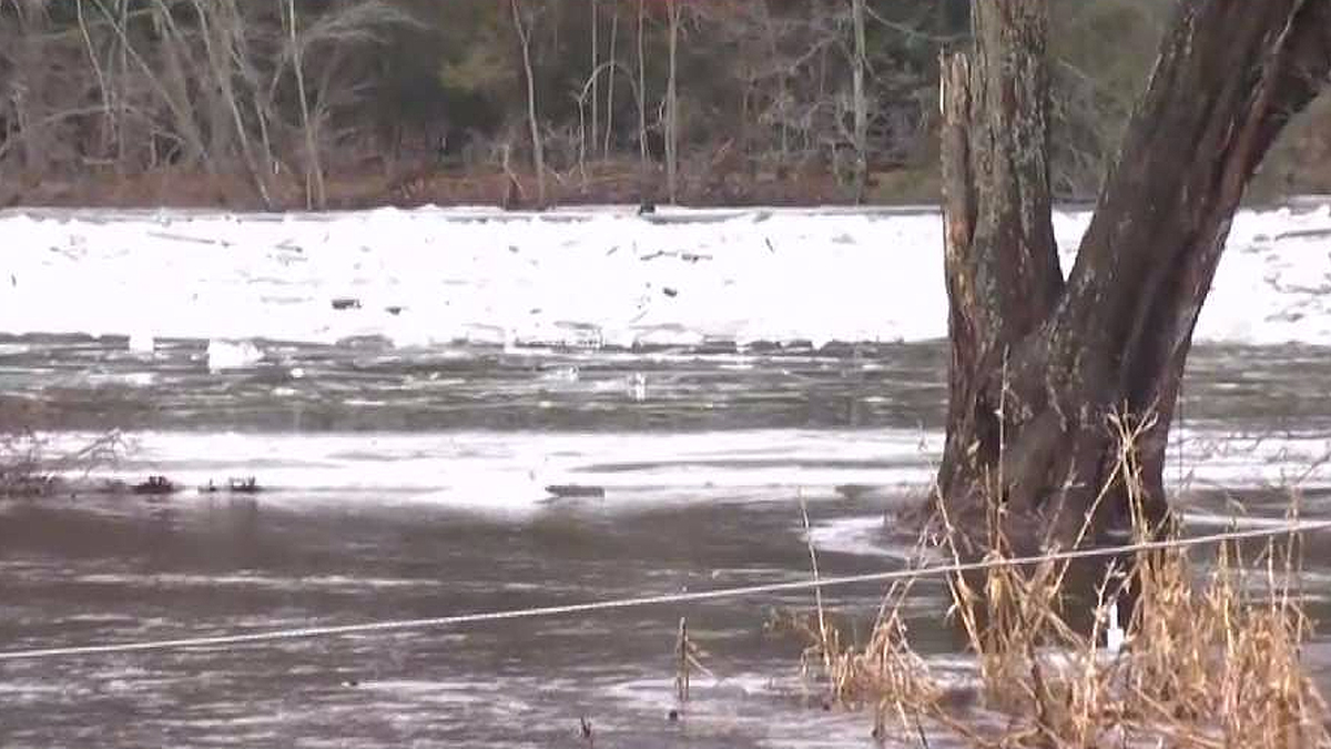 Rain, Ice Jam Causing Flooding in Parts of Connecticut