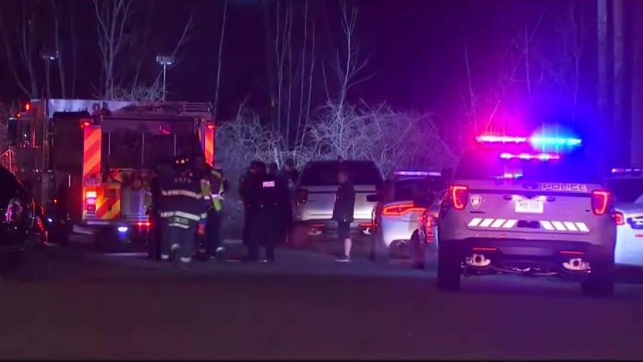 Train Hits Vehicle Left on Tracks in New Haven