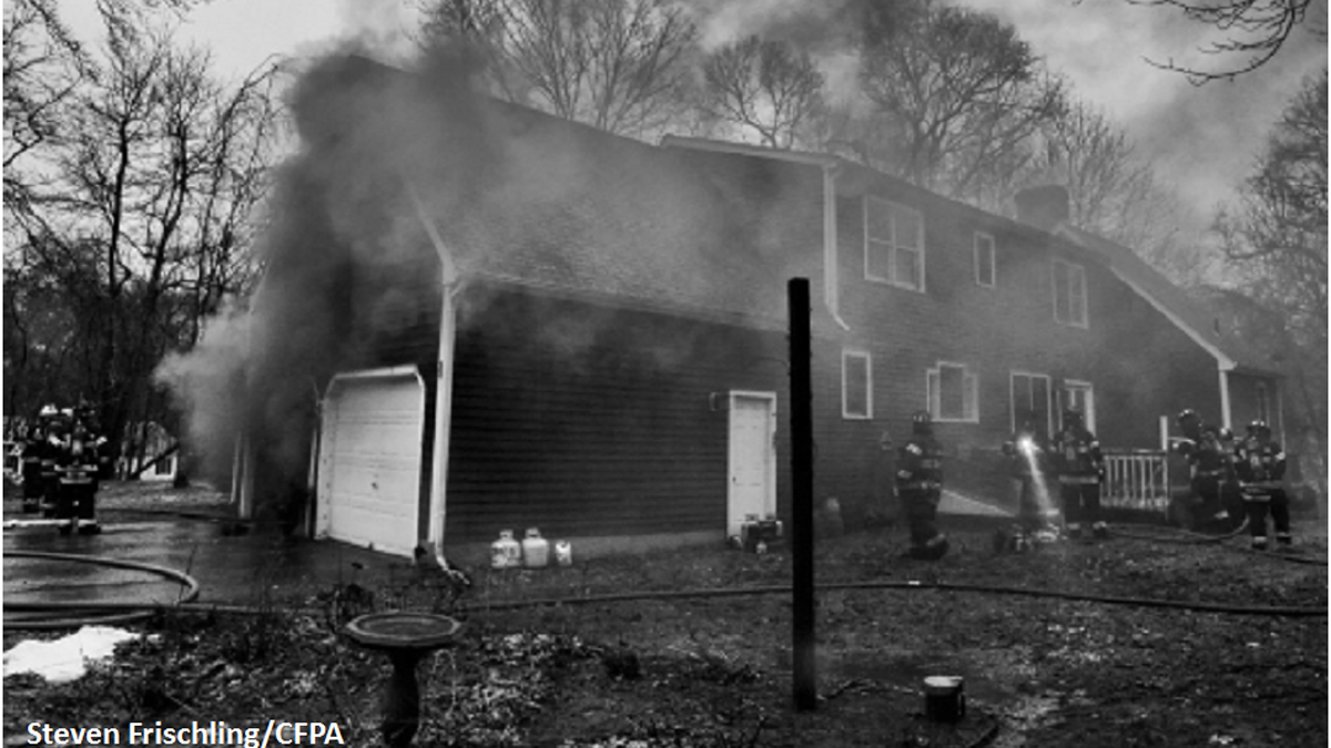 Crews Knock Down House Fire in Old Saybrook