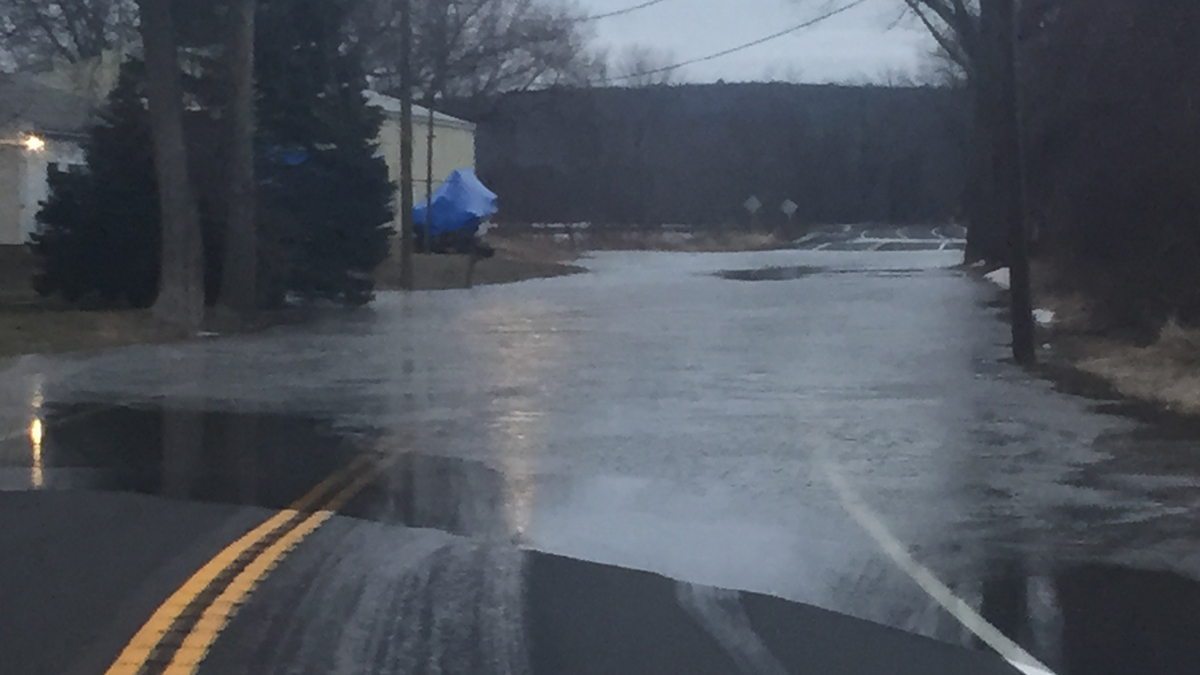 Route 17A in Portland Closed Due to Flooding