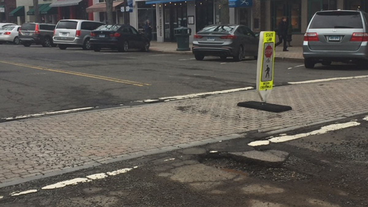 Potholes Return With Warmer Weather