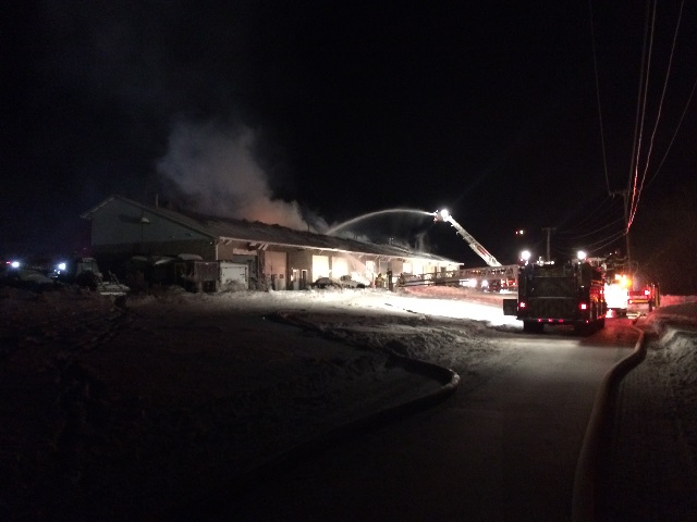 Multiple Departments Respond to Garage Fire in Plainville