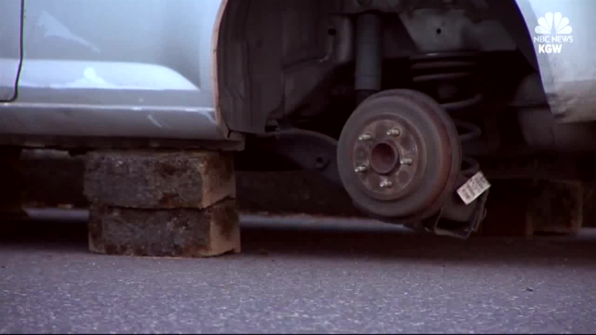 Hartford Police Warn of Uptick in Car Wheel Thefts
