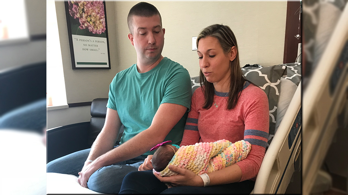 ‘Rainbow Baby’ Born When Sister Acts as Surrogate