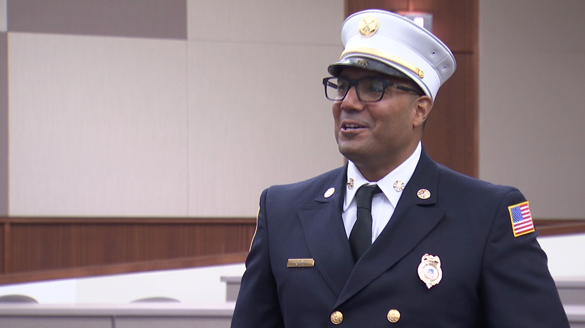 New Britain Swears in Raul Ortiz as Fire Chief