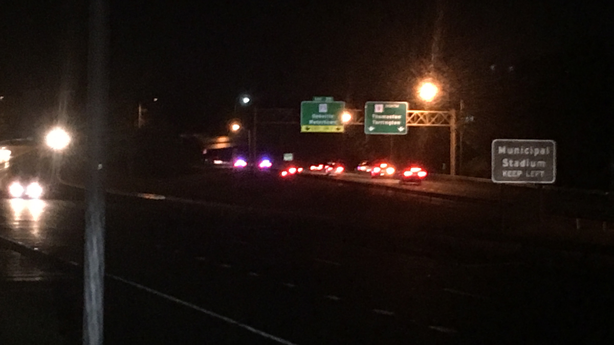 Pedestrian Struck by Vehicle on Route 8 in Waterbury