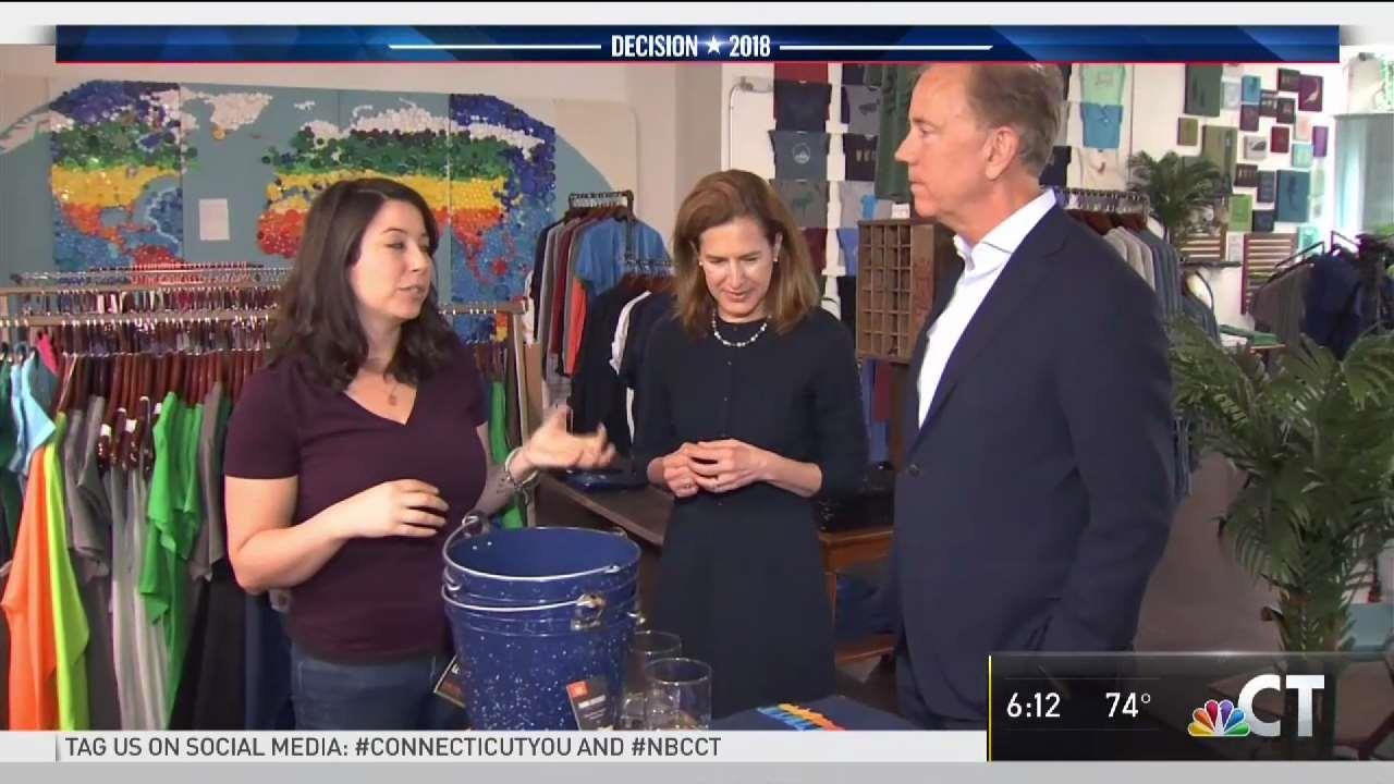 Lamont Talks Online Sales Taxes; Ganim Travels to Texas